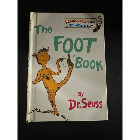 Dr. Seuss 4 Book bundle vintage cat in the hat foot book and children’s books - Picture 2 of 16